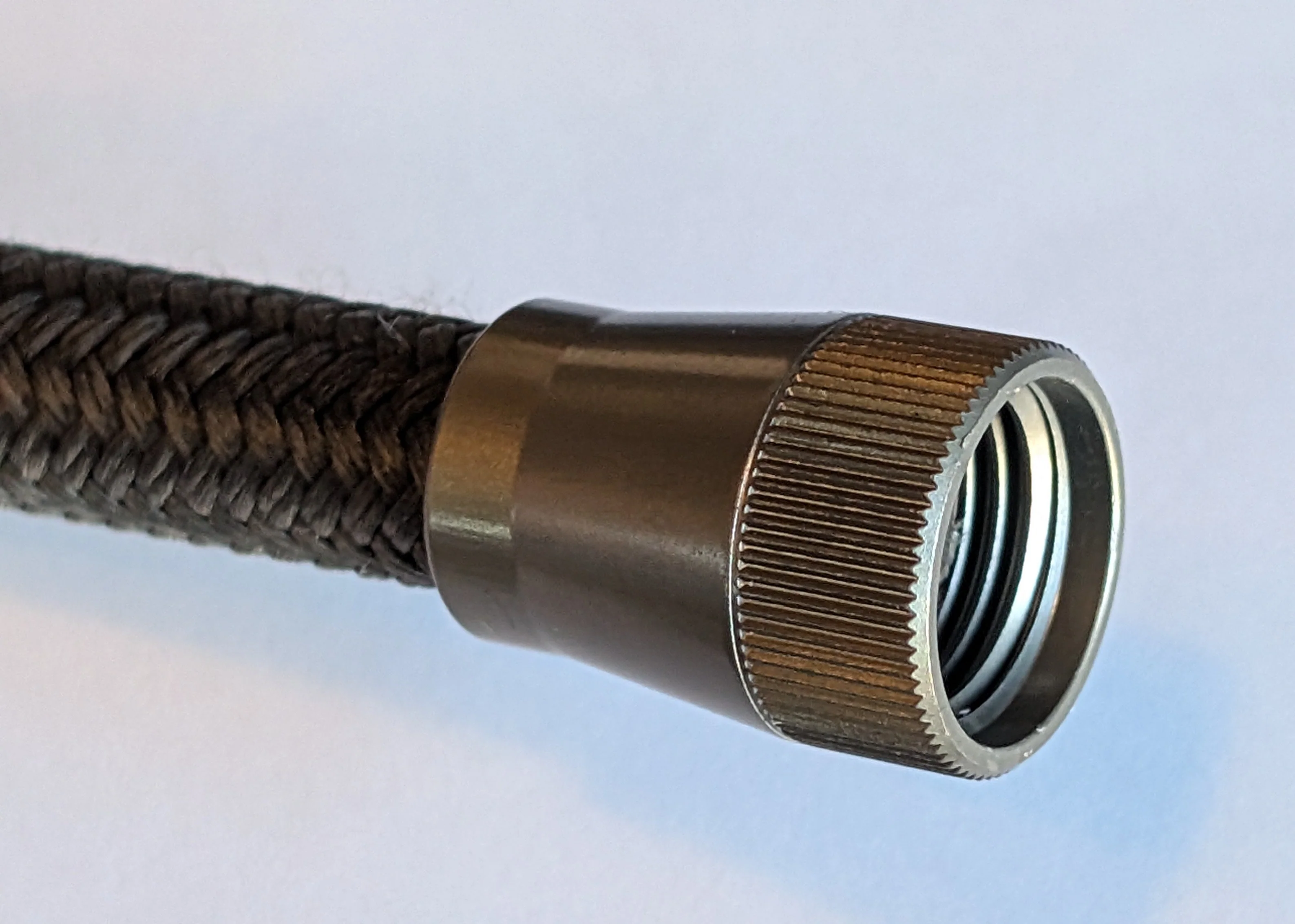 Aluminum 3/8" Hose Cover Nut - Replacement Kit - Image 2